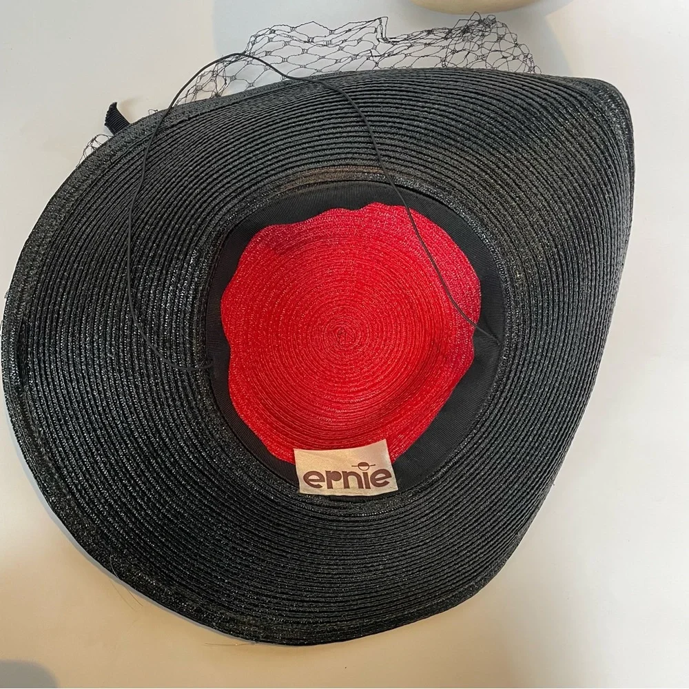 Vintage Wide Brim tilt Hat - Picture 8 of 8